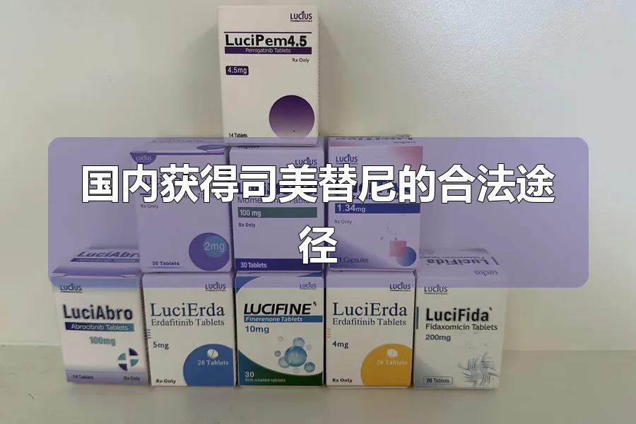 国内获得司美替尼的合法途径